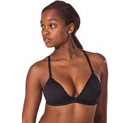 Capezio Sujetador Deportivo para Mujer con Cuello Profundo, Negro, M