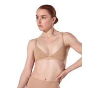 Capezio Sujetador Con Espalda Transparente Deep Neck Clear Back - 3777W