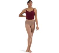 Capezio - Mallas de transición para mujer - Beige - XL