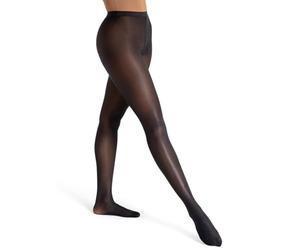 Capezio Ultra Shimmery Tight, apretado con los pies Mujer, Black, S