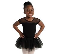 Capezio Vestido tutú para Mujer 11394C con Ojo de Cerradura - Negro, Grande