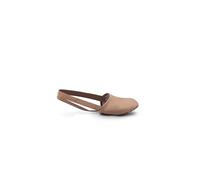 Capezio Women's Hanami Pirouette Ballet Flat - 4 Way Stretch Canvas, Plush Elastic for Secure Fit, Perfect for Dance Practice, Extra Small, Nude