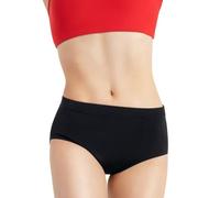 Capezio Women's Team Basics Brief, Black, Large