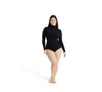 Capezio Womens Turtleneck Long Sleeve Leotard (TB41) -Black -L