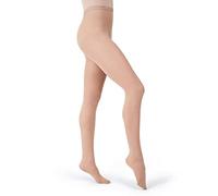 Capezio Women's Ultra Soft Transition Tight - Versatile Footed or Footless Design, Moisture Wicking, Seamless Comfort for Dancers and Active Wear, Small/Medium, Light Suntan