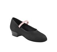 Capezio Zapato de Personaje de la Academia para Mujer con tacón de 1 Pulgada, Color Negro, 10 m
