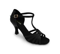 Capezio Zapato de salón Sara de 2.5 Pulgadas, Baile Mujer, Black, 41 EU