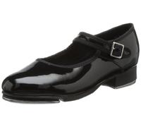 Capezio Zapato para Mujer 3800 Mary Jane Tap, Negro (Black Patent), 33.5 EU