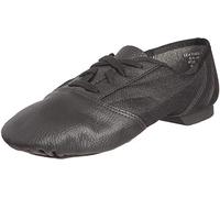 Capezio - Zapatos de cordones de cuero unisex, Negro (Black), 40