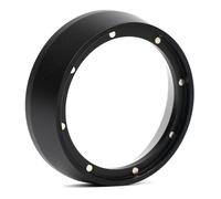 CAPFEI Anillo dosificador de café de 51 mm, embudo dosificador magnético para portafiltros Delonghi de 51 mm, color negro