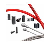 capgo Juego de cables de freno BL para Shimano/SRAM Road rojo