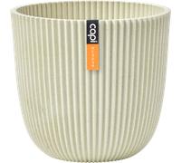 Capi Macetero Indoor Ball - Groove - 21,5x20 cm - beige