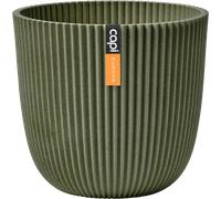 Capi Macetero Indoor Ball - Groove - 25x23 cm - verde