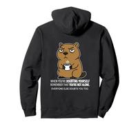 Capibara Al dudar de ti Mismo, Recuerda Que no estás Solo Sudadera con Capucha