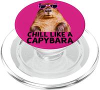 Capibara Chill como Un Capibara Foto Relajado Ambiente PopSockets PopGrip para MagSafe
