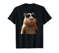 Capibara Con Gafas De Sol Be Capy Capibara Roedor Camiseta