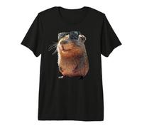 Capibara con Gafas De Sol Be Capy Capibara Roedor Camiseta Premium