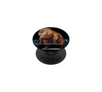 Capibara Deportiva para Amantes del Peso Muerto y Animales de Gimnasio PopSockets PopGrip Adhesivo