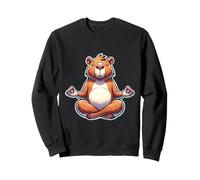 Capibara Meditación Lindo Acogedor Namaste Yoga Capibara Sudadera