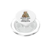 Capibara Meme Patrón Santo De No Mi Problema PopSockets PopGrip para MagSafe