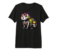 Capibara Mexican Sugar Skull Calavera Viva México Fiesta Camiseta Premium