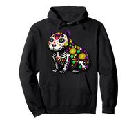 Capibara Mexican Sugar Skull Calavera Viva México Fiesta Sudadera con Capucha