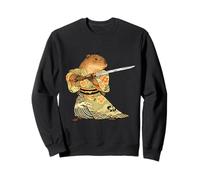 Capibara Samurai Guerrero Japonés Kyudo Animal Japonés Sudadera