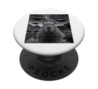 Capibara Selfie con ovnis extraños PopSockets PopGrip Adhesivo