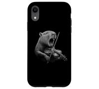 Capibara Tocando Violín Violinista Amante Animal Carcasa para iPhone XR