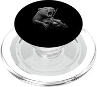 Capibara Tocando Violín Violinista Amante Animal PopSockets PopGrip para MagSafe