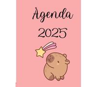 Capibara Zen: Tu Agenda para un Año Lleno de Calma y Organización: Planificador Mensual y Semanal con Adorables Capibaras para una Vida Tranquila y Productiva