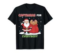 Capibaras para Todos, Hombres, Mujeres, niños, Divertidos, Capibara, Navidad Camiseta