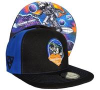 Capiche [99+ Variaciones] Gorra Snapback Astronaut Race [Space] - Bordado de astronautas de Carreras, Tema de misión Espacial competitiva, fanáticos de Las Carreras espaciales