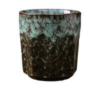 CAPIJIONG 200ml/7oz Retro Kiln Transformation Ceramic Tea Cup Kung Fu Tea Set Japanese Tea Cup Master Cup for office home restaurant-Yaobian Octagonal Cup - Verde