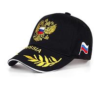 Capilla De Béisbol De Bandera Rusa, Sombrero De Insignia De Emblema De Águila Ajustable Escudo para Acampar Deportes De Senderismo