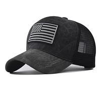 Capilla De Béisbol De Malla con Bandera De EE. UU. Hats Sin Aliento Snapback Sport Caps Unisex Sombreros De Camionero Ajustable