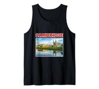 Capilla del Rey Cambridge Inglaterra Reino Unido Paisaje Viajes Camiseta sin Mangas
