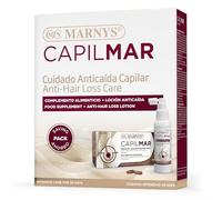 CAPILMAR PACK Anticaída MARNYS - 60 Cápsulas + Loción 100ml - Frena la Caída del Cabello - Protección Capilar - Devuelve la Firmeza y Brillo - Cuidado Intensivo Para 30 días