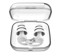 Capinos de los oídos para la cancelación de ruido de sueño, tapones para la oreja de cancelación de ruido - Ronquidos tapones para el oído de sueño silencioso - Reducción de ruido de 25-28dB enchufes