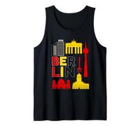 Capital de Berlín de Alemania Camiseta sin Mangas