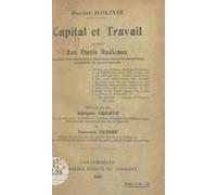 Capital Et Travail Devant Les Partis Radicaux (ebook)