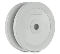 CAPITAL SPORTS Methoder Discos de técnica Discos de Peso Goma Dura amortiguadora (Pareja 2,5 kg, Resistentes sin dañar Suelo, Entrenamiento Weight-Drops, Cross-Training, Barras olimpicas, Rojo)