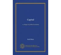 Capital (v.2): a critique of political economy