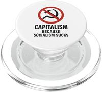 Capitalismo: Porque el Socialismo apesta PopSockets PopGrip para MagSafe