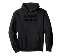 Capitalismo Vs Socialismo - Divertido Político Antisocialista Sudadera con Capucha