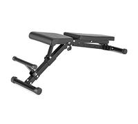 CapitalSports Flaptor Banco de Entrenamiento Plegable (Antideslizante, 21 Posiciones, Asiento y Respaldo Regulable, fácil de Guardar)