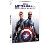 Capitan America 1-4 (DVD) Pack 4 peliculas: El Primer Vengador (The First Avenger) / El Soldado de Invierno (The Winter Soldier) / Civil War / Brave New World