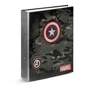 Capitán América Army-Carpeta Anillas