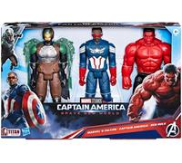 Marvel Comics – Juego de figuras de acción Captain America: Brave New World Titan Hero Series 5+