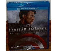 CAPITAN AMERICA EL PRIMER VENGADOR BLU-RAY 3D+BLU-RAY NUEVO (SIN ABRIR) R2